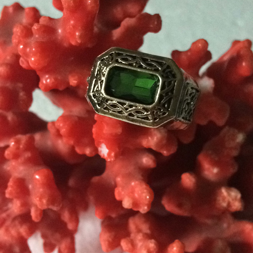 Green Quartz Ring 28$